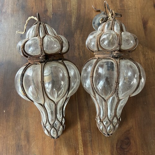 Pair vintage venetian - vintage,