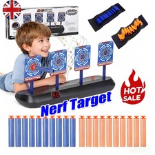Nerf Target, Electronic Digital Target for Nerf Guns, Funny Gifts for 5-10 Year