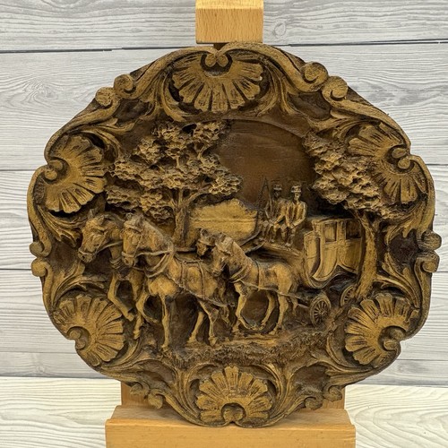 Vintage hand carved wooden - vintage,