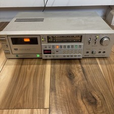 Rare Akai GX-F66RC Cassette Deck Japan Powers On & Works *Audio Distorted