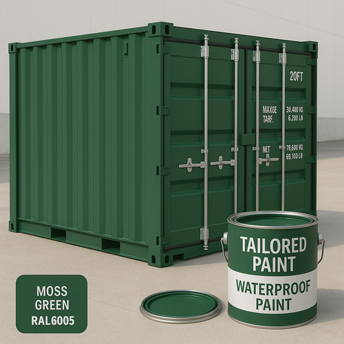 Container roof sealant paint - container,