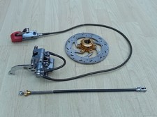 Zip Cadet Hydraulic Brake System Complete,  (Just Serviced),  Go Kart,Honda,Iame