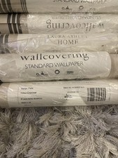 Laura Ashley home wallpaper felix Charcoal 9 rolls available