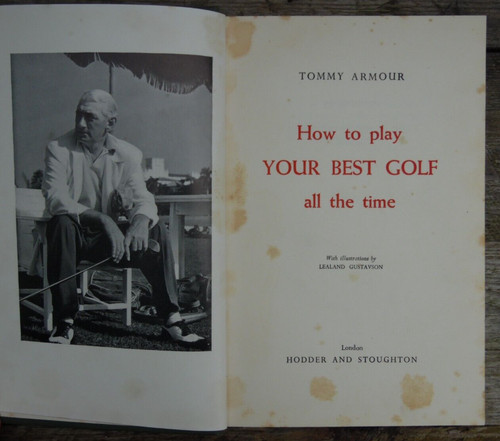 Tommy armour how - "how, your