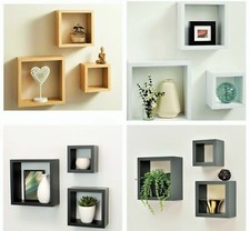 Cali Wall Floating Cube Box