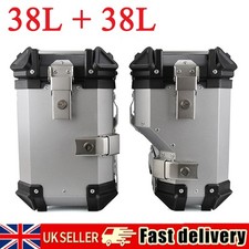 38L+38L Motorcycle Saddle Box