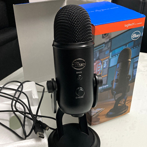 Logitech blue yeti microphone - logitech,