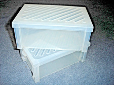 Vintage Curver White Plastic