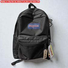 Jansport Zone Backpack - Black - Brand New