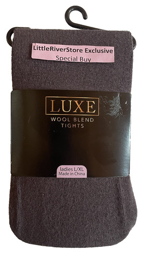 Luxe wool blend tights - wool,