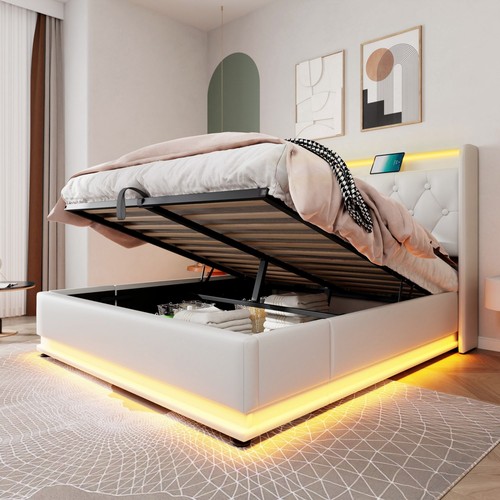 Ottoman storage bed panel - ottoman,