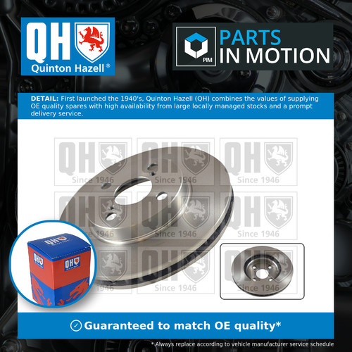 Brake discs pair vented - 2x,