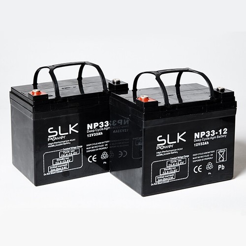 Pair 12v 33ah recon mobility - 12v,