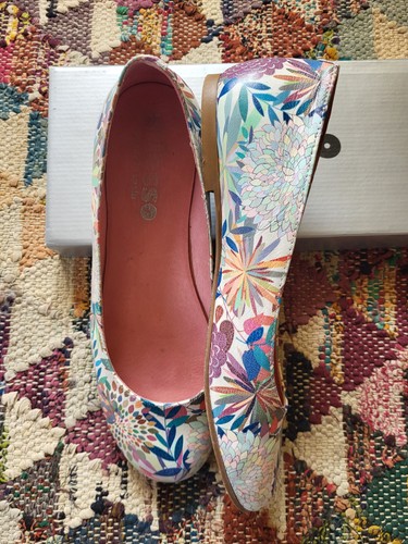 Adesso leather shoes flat - leather,