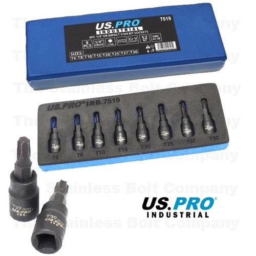 Pro impact torx - us, set