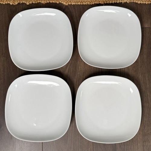 Ikea white square dinner - ikea,