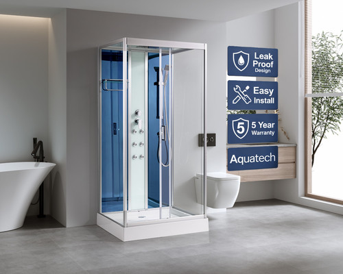 Aquatech shower cabin - cabin, 1000x800