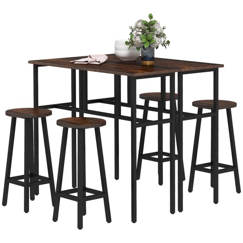 Homcom piece industrial - homcom, 6-piece