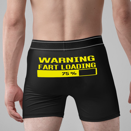 Fart loading mens boxers - loading,
