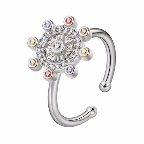 Rotatable spin ring - rotatable,