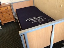 Invacare Medley Ergo Adjustable Electric Profiling Hospital Bed with Mattress