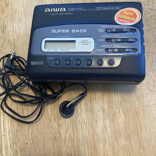Vintage aiwa tx710 walkman - vintage,