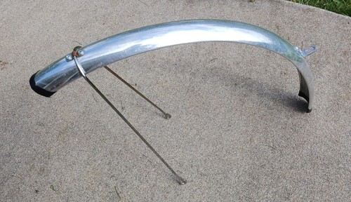 Old bicycle fender parts - old,