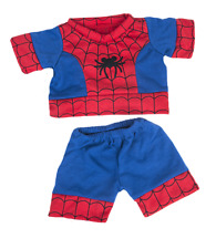 Spiderman Spiderbear Pjs pyjamas 16" Teddy Bear clothes outfit fit build a bear 