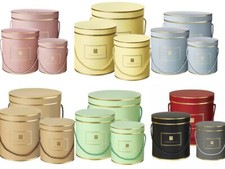 Hat Boxes Floristry Hamilton Lined Flower box OASIS® Sets of 3 Choice of Colours