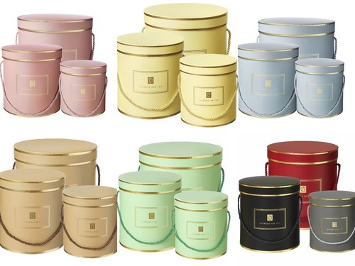 Hat boxes floristry - hat,