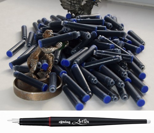 100 german fountain pen - pen, ink