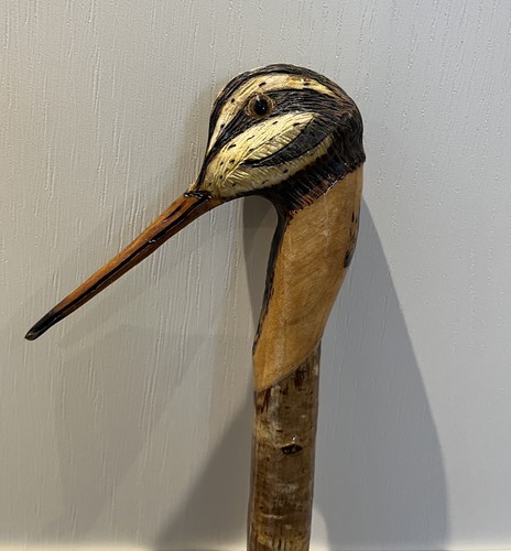 Welsh hand carved walking - welsh,