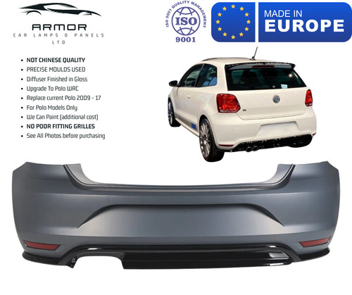 For polo 2009 2017 - for, rear