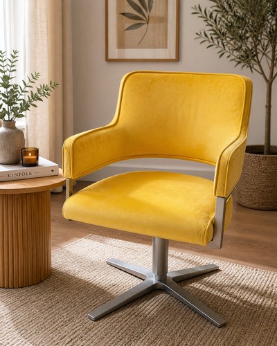 Fishpools velvet swivel accent - swivel,