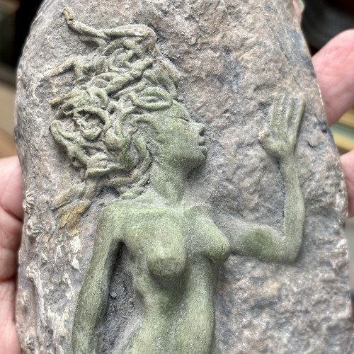 Whimsical mermaid fossil nude - whimsical,