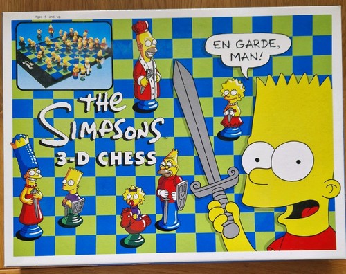 The simpsons chess - simpsons, set