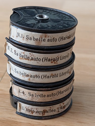 Baby pathe film reels harold - film,