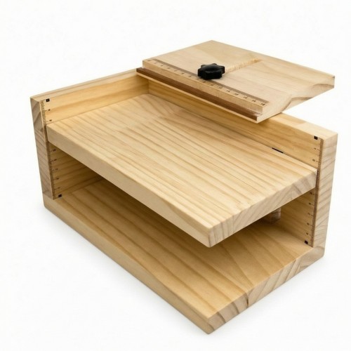 Bottle labeling stand wooden - labeling,