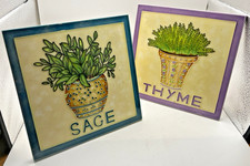 SAGE & THYME Ceramic Display
