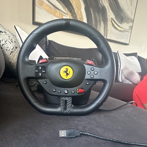 Thrustmaster black racing - black,