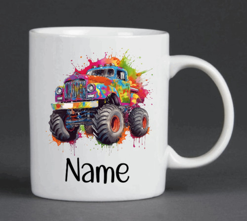 Monster truck paint - paint, splash
