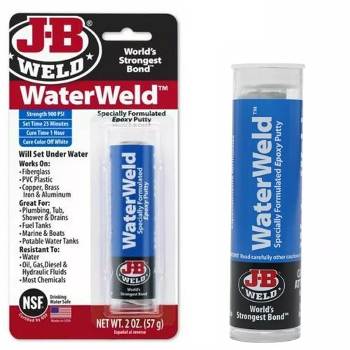 Water weld putty - water, quickly