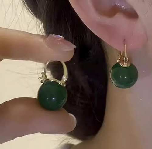 Gorgeous aaa 12mm spinach - 12mm,