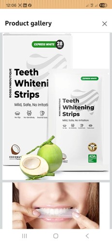 Packs teeth whitening - 28,