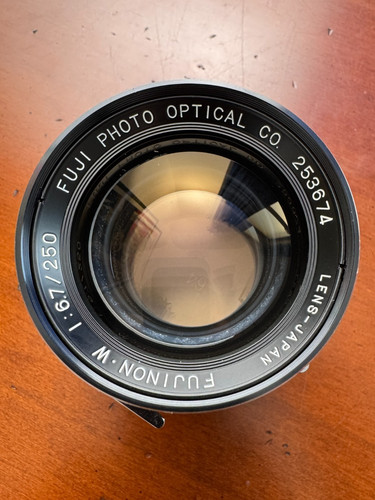 Fujinon 250mm 7 large - w, f6.7