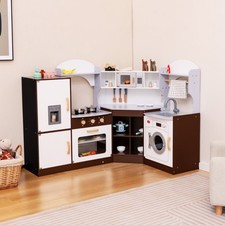 Kids Wooden Toy Kitchen