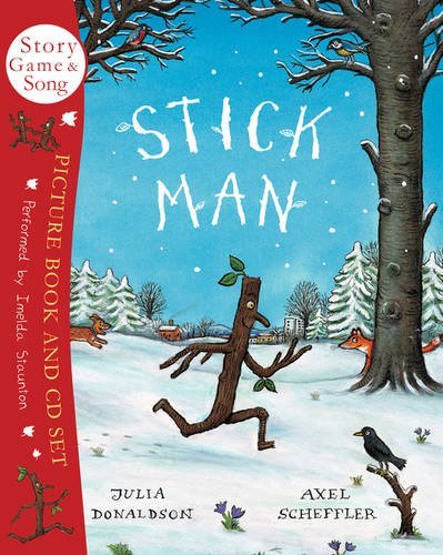 Stick man book cd julia - book, &