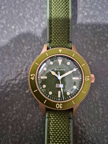 Bulova mil ships bronze - bulova, mil-ships