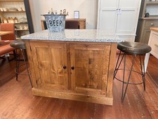 Plank Kitchen Island Including