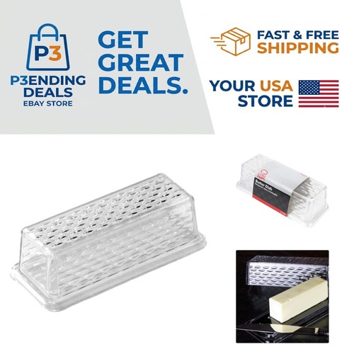Elegant clear plastic butter - plastic,